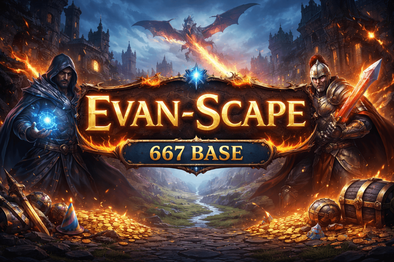 Evan-Scape - SEMI-CUSTOM RuneScape Private Server