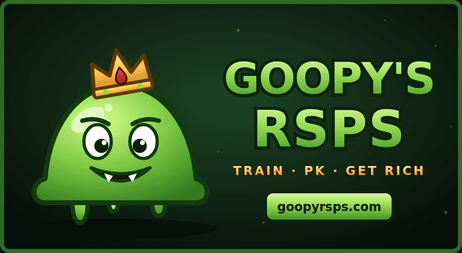 Goopy's RSPS - RuneScape Private Server